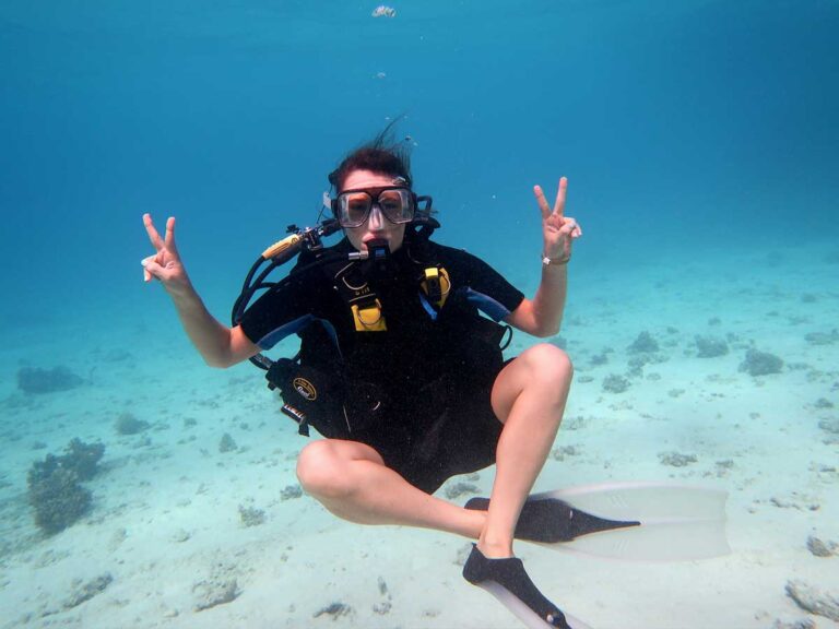 diving For The First Time In Hurghada