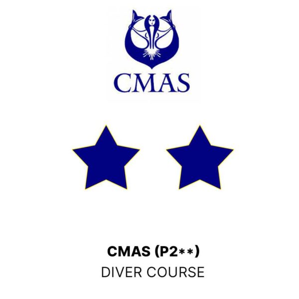 CMAS P2** (Two-Star-Diver) Diver Course